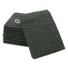 WASCHHANDSCHUH, 10er-Set, 16x21 cm, 100% Baumwolle, Grau - Anthrazit, Textil (16/21cm) - Zollner