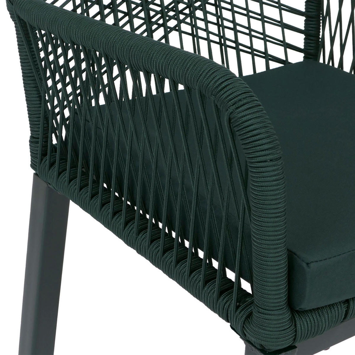 SET BARSKA MIZA + BARSKI STOLI kvadratni Green 3-delni set - zelena, kovina (65/130/105cm) - MCW