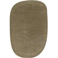 WOLLTEPPICH Shape Hellgrün 200x300 cm - Hellgrün, Textil (200/300cm) - benuta Pure