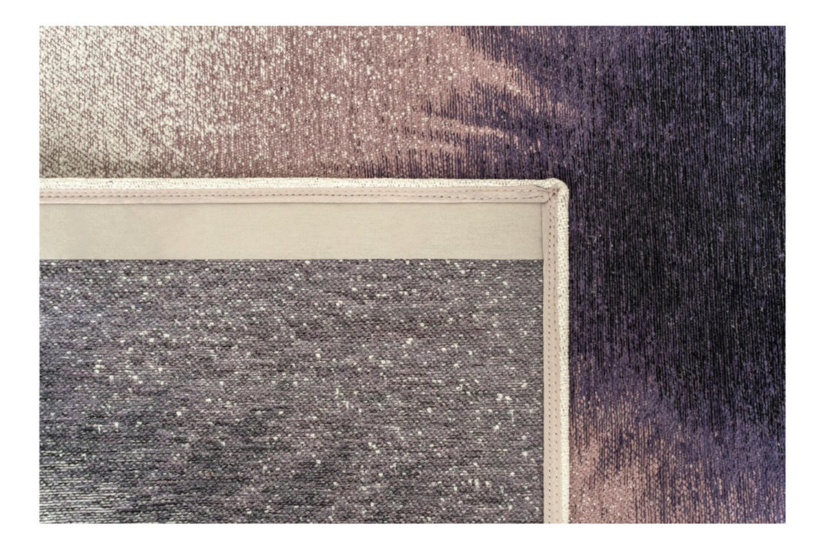 TEPPICH modern Flachgewebe GLOBE Lila 240 x 340 cm - Lila, Textil (240/340cm) - Novatrend