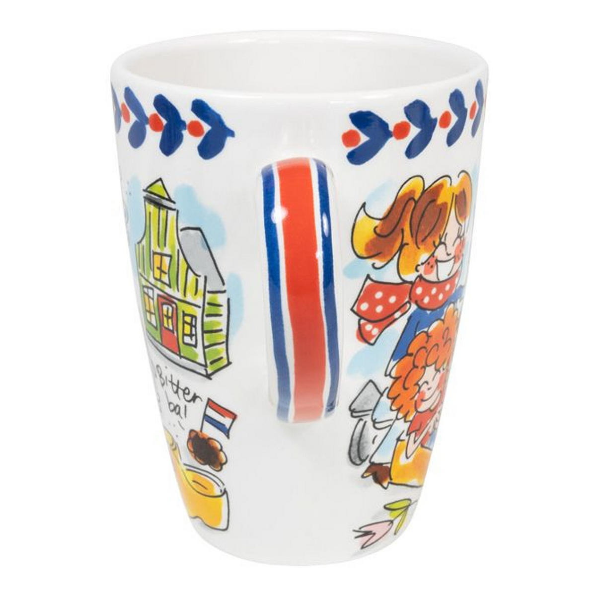 XL-BECHER Holland in Bunt - 500 ml - Multicolor, Keramik (0.5L) - Blond Amsterdam