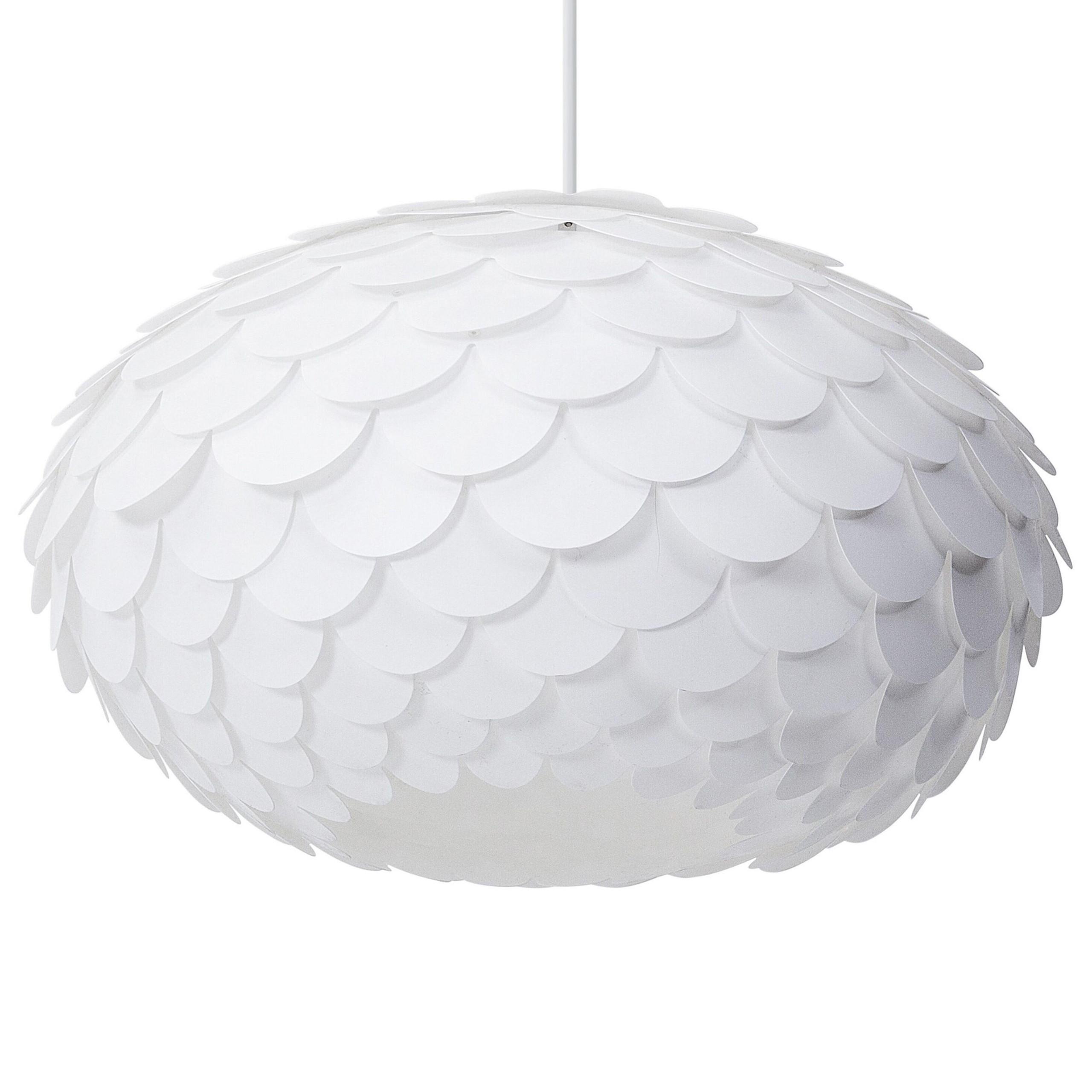 HÄNGELEUCHTE Erges 48/48/159 cm - Weiß, Kunststoff (48/48/159cm) - Beliani
