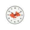 WANDUHR Open Gear Grau 40/5.66/40 cm - Grau, Kunststoff (5.66/40/40cm) - Karlsson