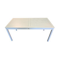 GARTENTISCH Aalborg - Weiß, Holz (165/80/75cm) - Sedex