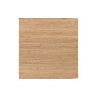 JUTETEPPICH Nitin natur 100/100 cm - Naturfarben, Naturmaterialien (100/100cm) - My-Rug