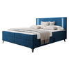 BOXBETT Ono 2 - Blau/Schwarz, Holz/Textil (200/200cm) - MIRJAN24