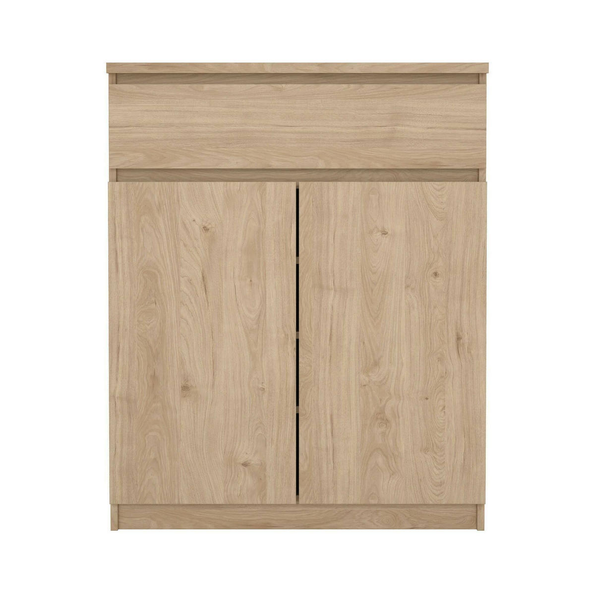 KOMMODE Eiche 40/80.4/100.4 cm - Braun, Holzwerkstoff (80.4/100.4/40cm) - DMORA