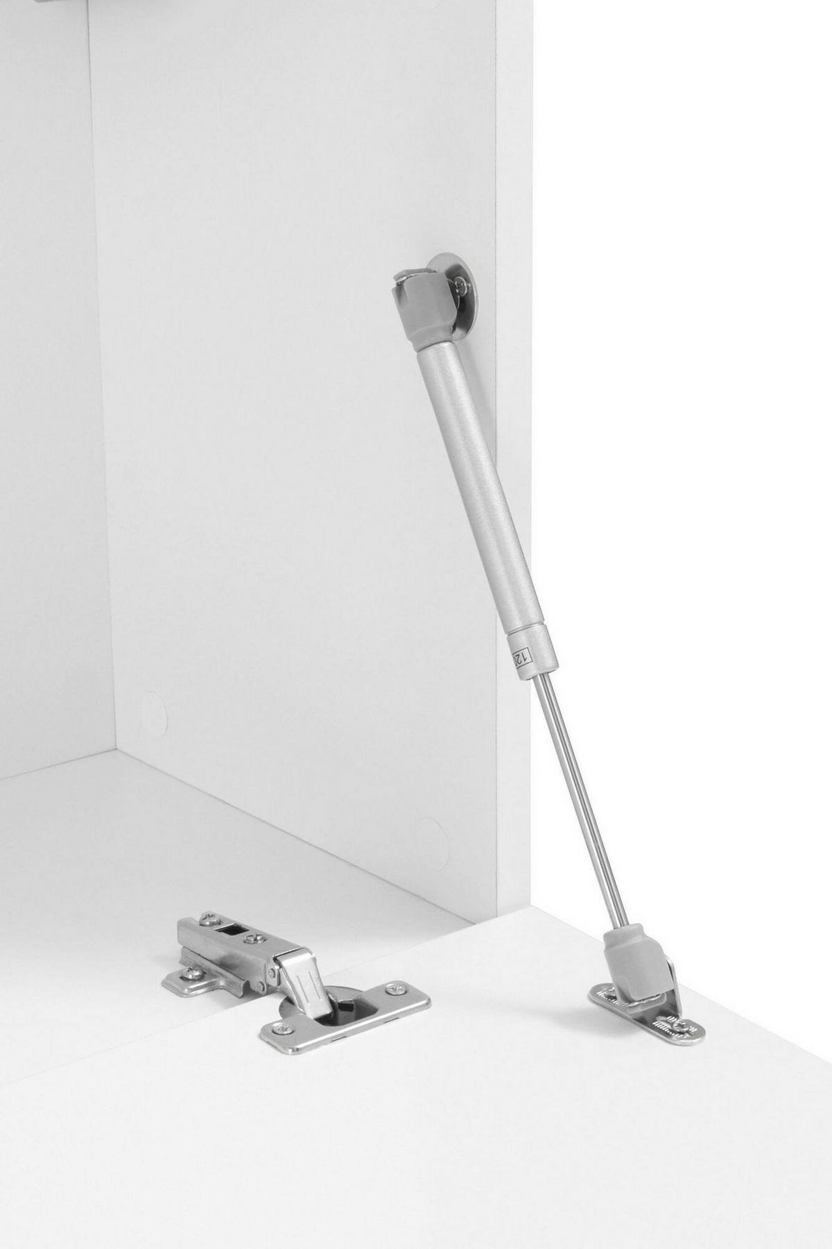 FERNSEHSCHRANK Glänzendes Weiß 30/180/40 cm - Weiß, Holzwerkstoff (180/40/30cm) - DMORA
