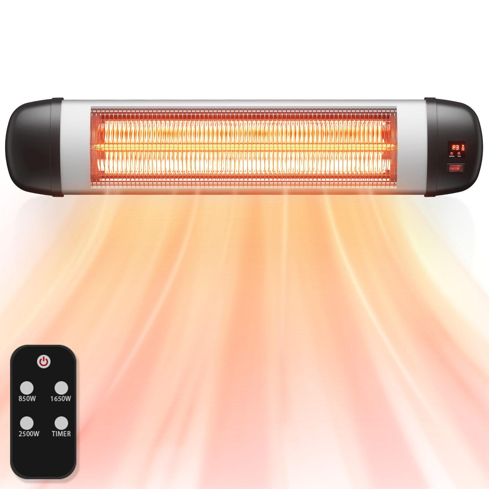 Nettlife VENTILÁTOR TOPENÍ Teplo Žhavení