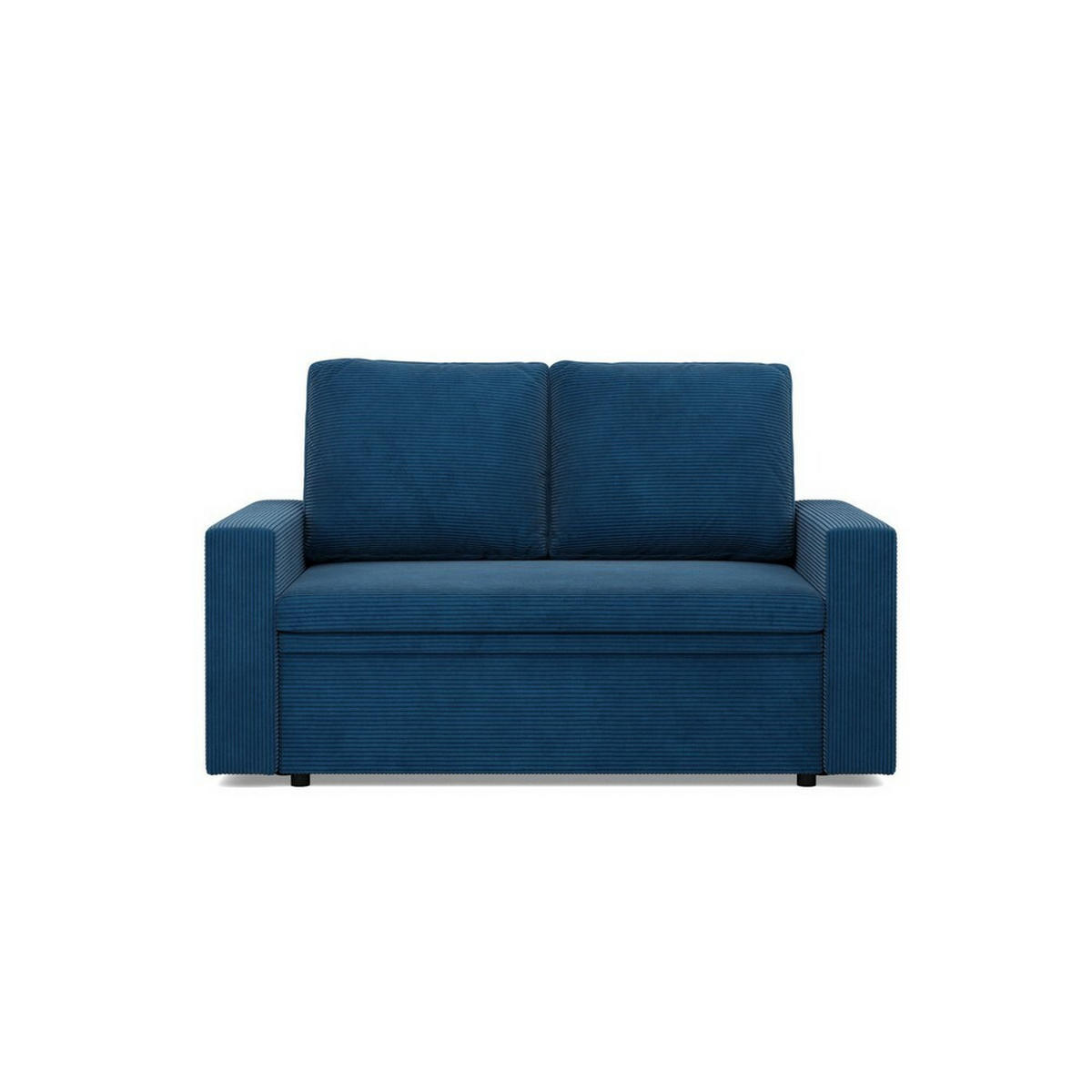 SOFA Neo mit gerader Armlehnen dunkelblau - Dunkelblau, Textil (148/90/87cm) - SIMKAM Furniture