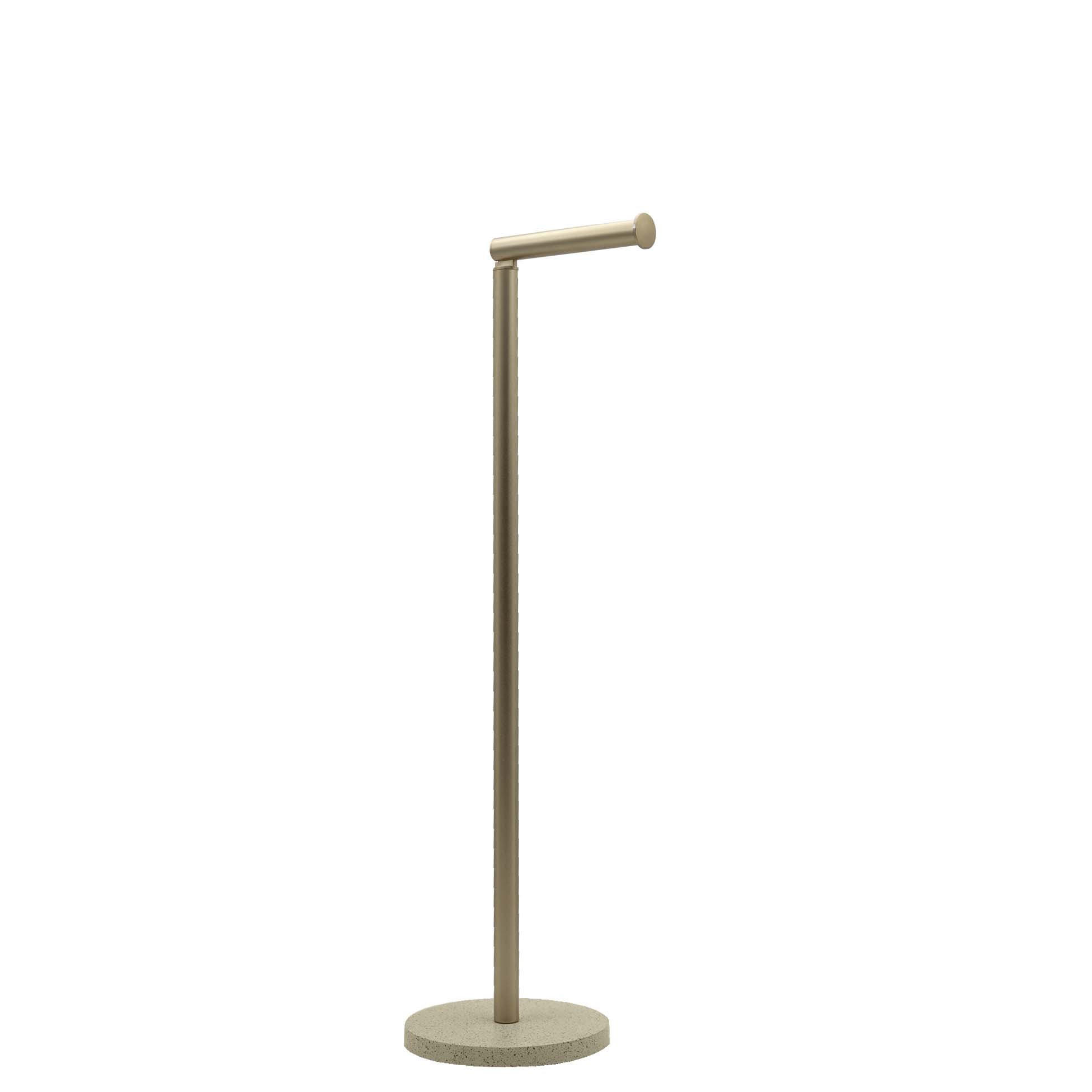 TOILETTENPAPIERHALTER Oria 20,8/15/60,7 cm - Goldfarben, Metall (15/60.7/20.8cm) - Douceur d´intérieur