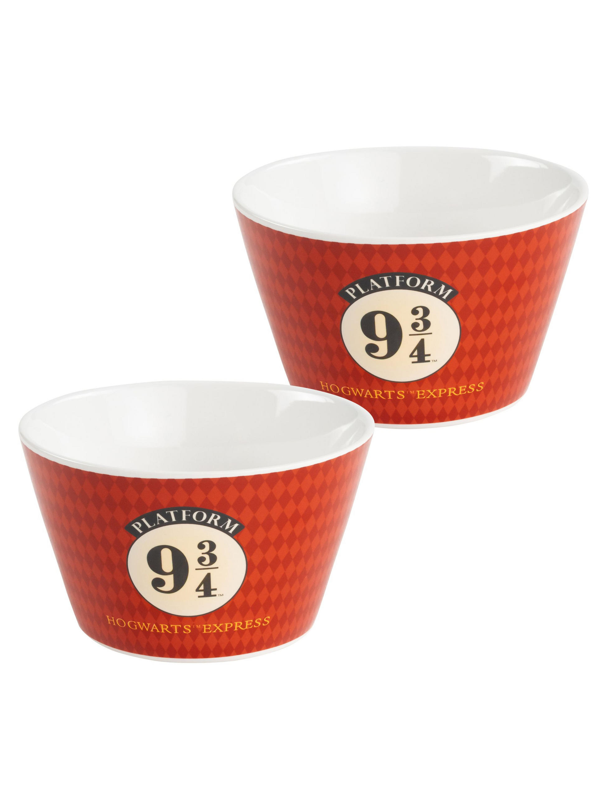 MÜSLISCHALE Harry Potter Platform 9 3/4 Rot 500 ml - Rot, Keramik (14cm) - United Labels
