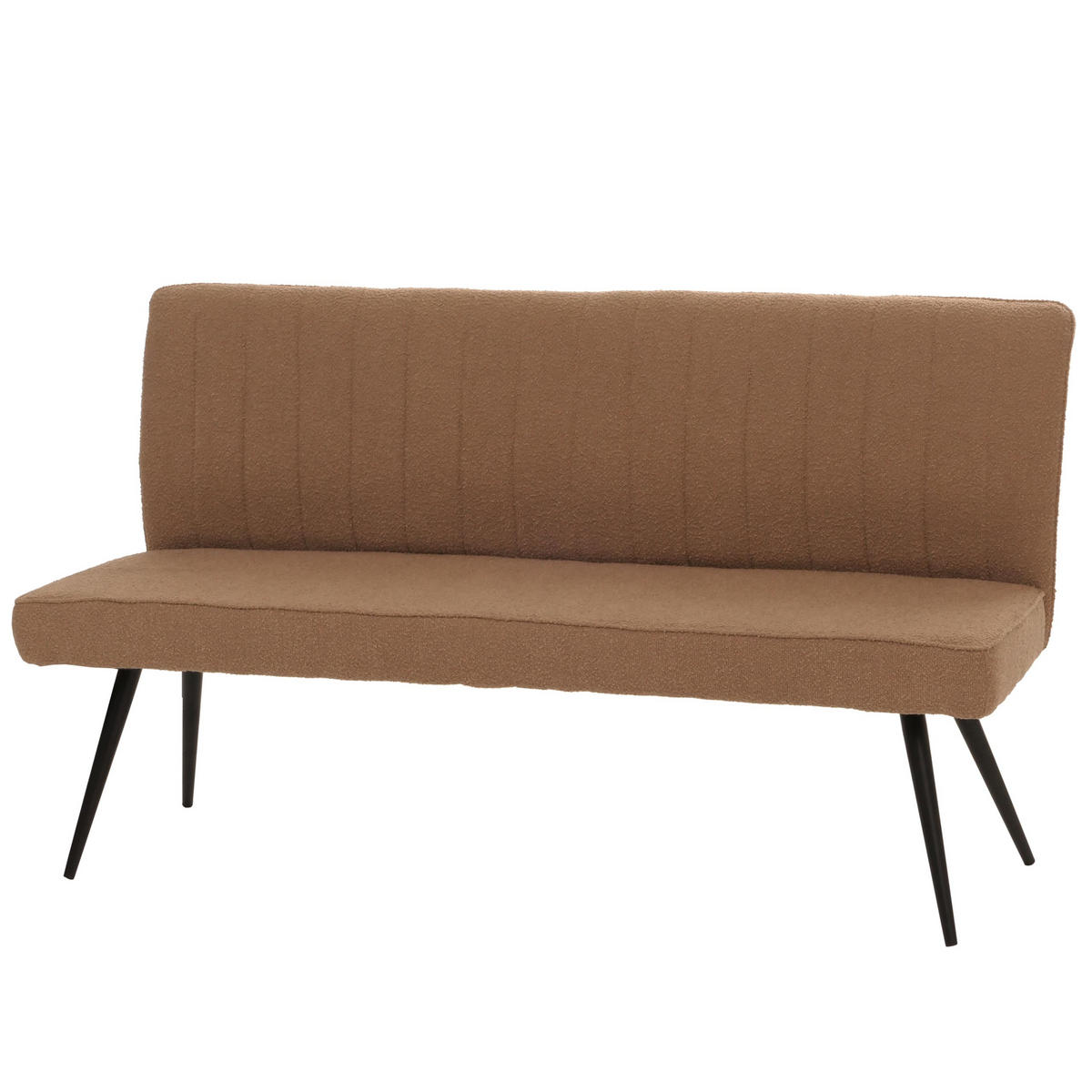 SITZBANK Braun - Dunkelgrau/Braun, Textil (160/90/60cm) - MCW