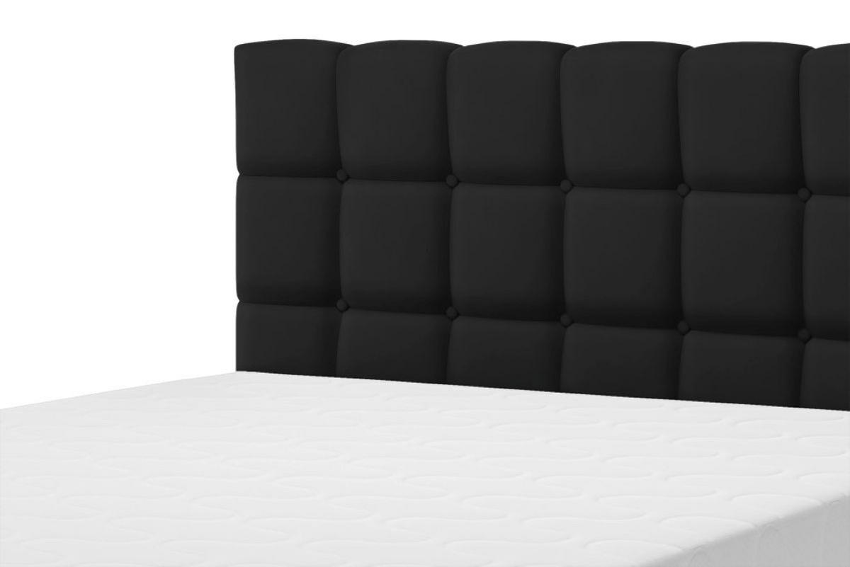 BOXBETT Venezia 160x200 cm mit Bettkasten, schwarz - Schwarz, Kunststoff (160/200cm) - Margaret Hadas24
