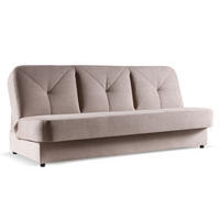 SOFA Silber-Beige ARDO Ohne Armlehnen - Beige, Textil (199/91/91cm) - Sepro Meble