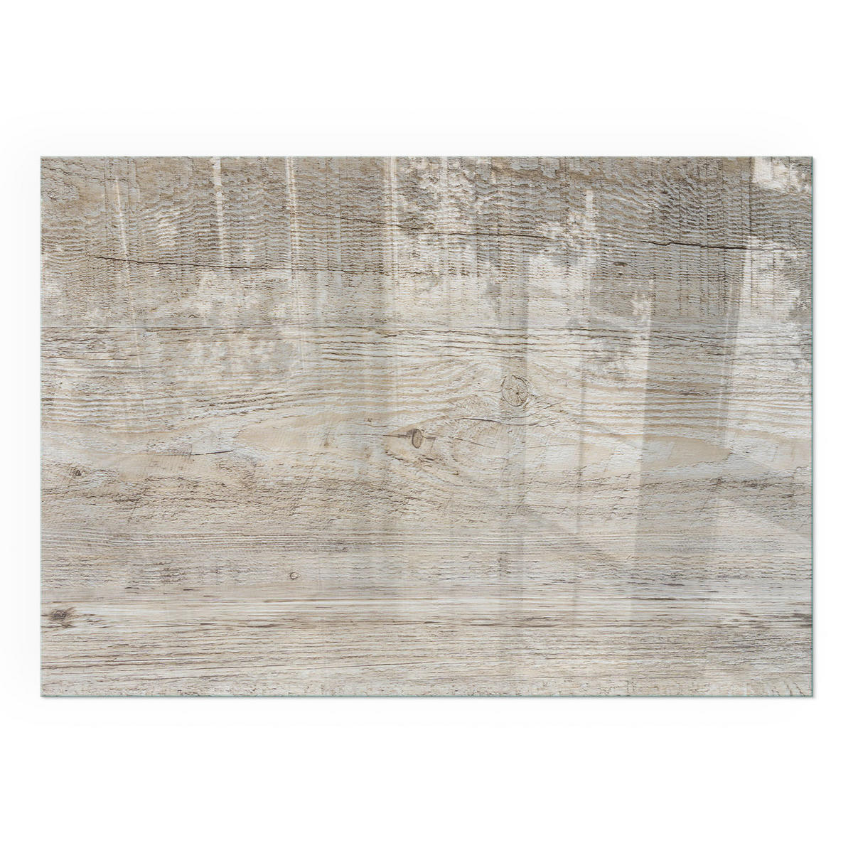 GLASPLATTE für Kamin 100x70 cm - Beige, Glas (100/70/0.4cm) - TULUP