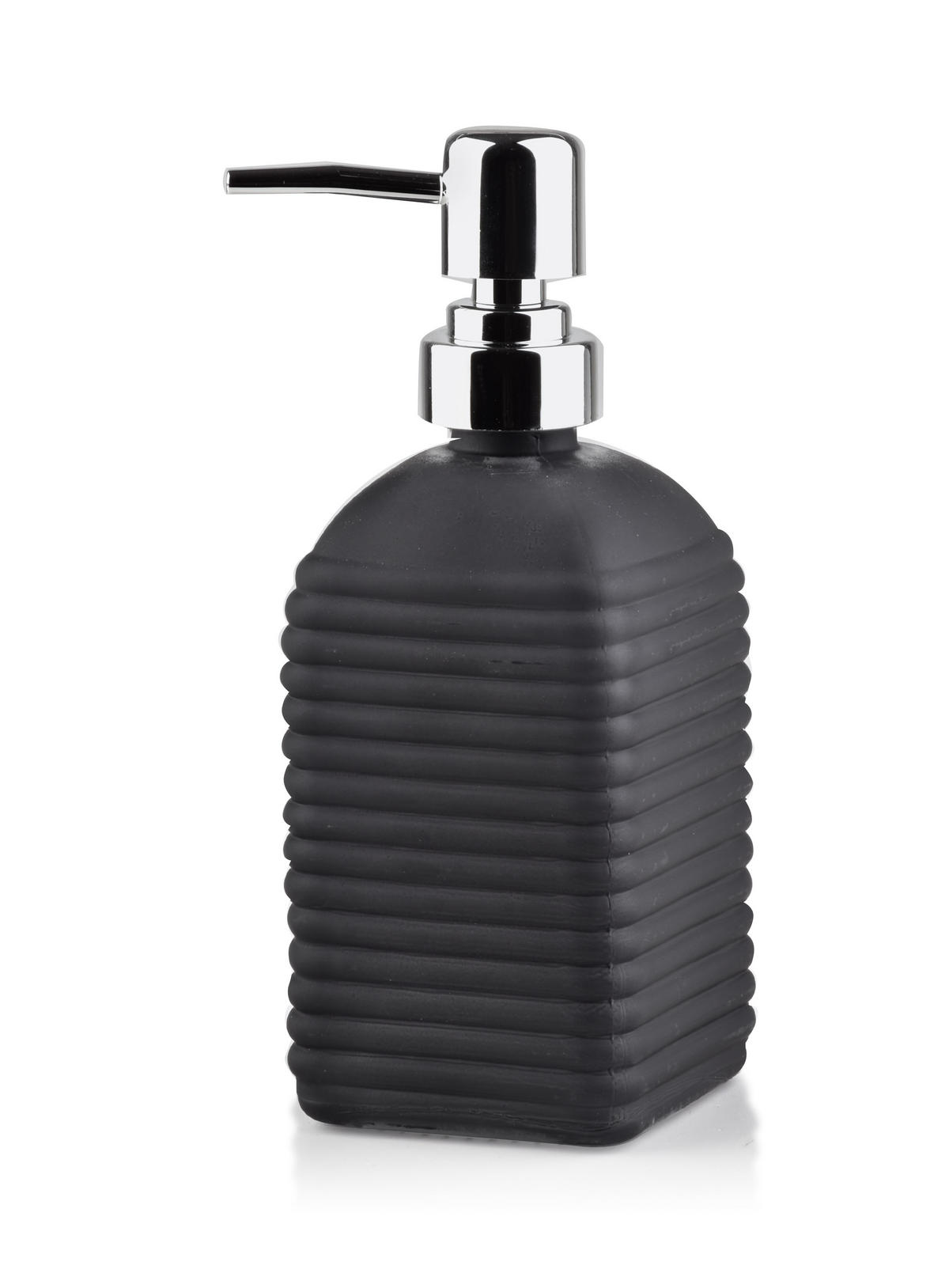 SEIFENSPENDER Kyle Schwarz 8/8/19.5 cm Glas - Schwarz, Glas (8/19.5/8cm) - Mondex