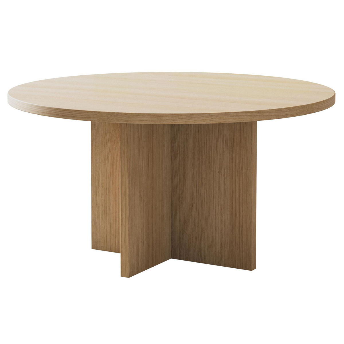 COUCHTISCH Ovo Holzoptik Eiche Lindberg 76x76 cm - Eichefarben, Holzwerkstoff (76/76/40cm) - Selsey