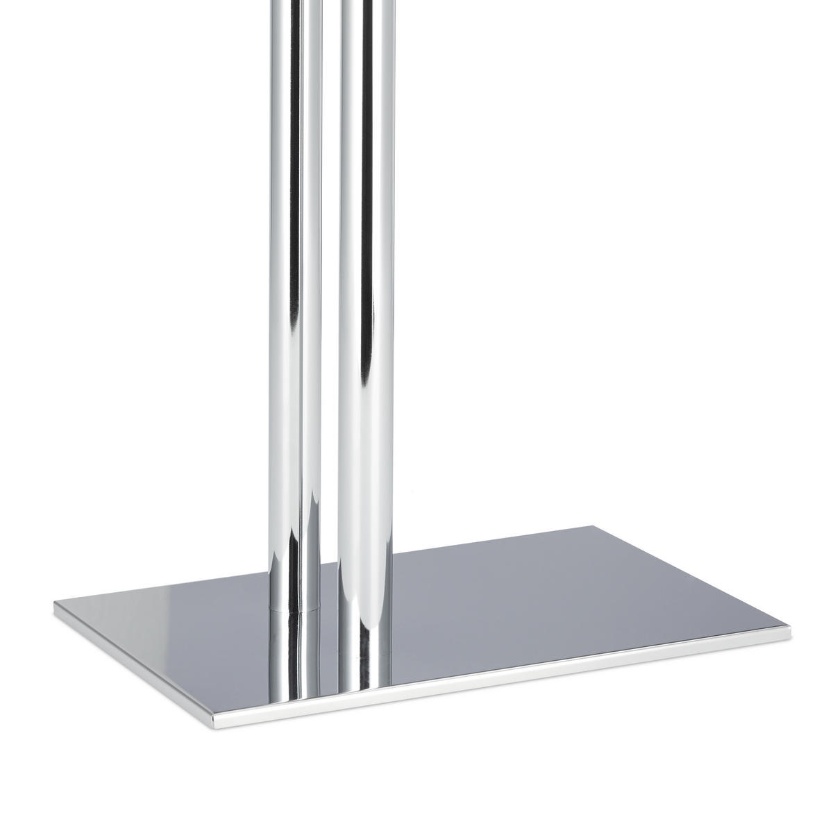 HANDTUCHHALTER - Silberfarben, Metall (30/78/20cm) - Relaxdays