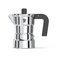ESPRESSOKOCHER Silber 6.5/12/15 cm SOL001CPX - Silberfarben, Metall (12/15/6.5cm) - Pezzetti 