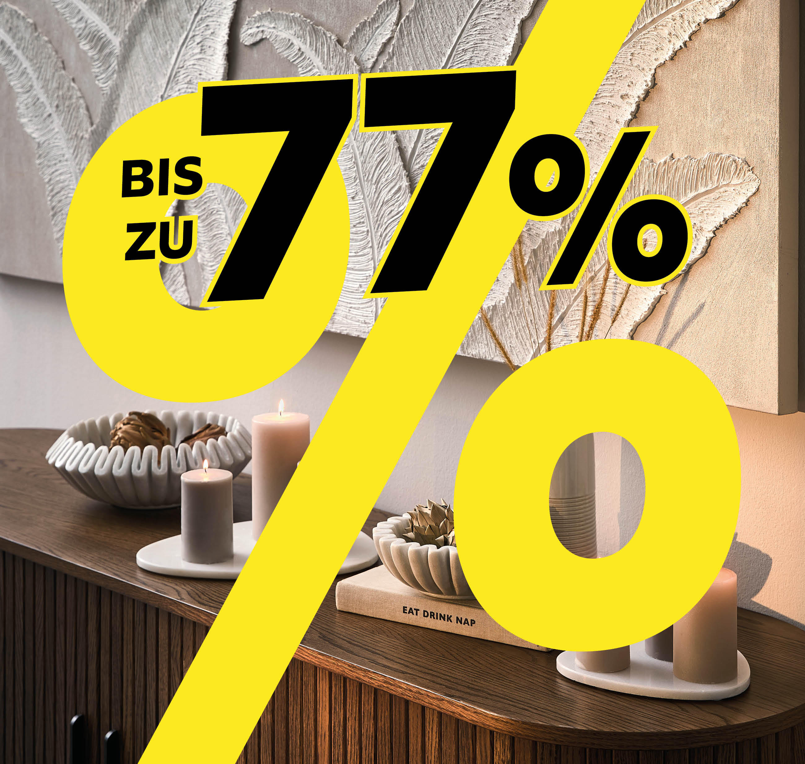 Bis zu 77%