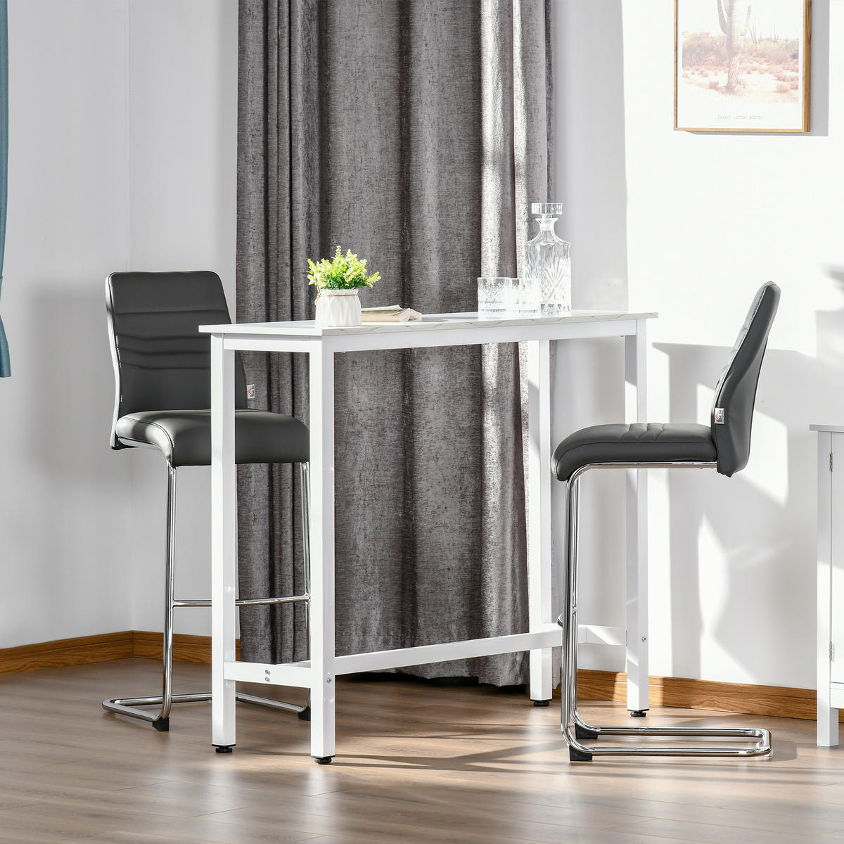 BARTISCH Weiß 1 Stück - Weiß, Kunststoff (120/40/100cm) - GiPP