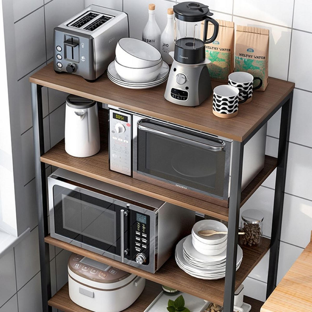 BÜCHERREGAL, braun 60/160/30 cm - Braun, Holzwerkstoff (60/160/30cm) - Rexo