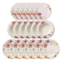 TELLER-SET Mariefleur Basic bunt 18er Set - Multicolor, Keramik (1/1/1cm) - Villeroy & Boch