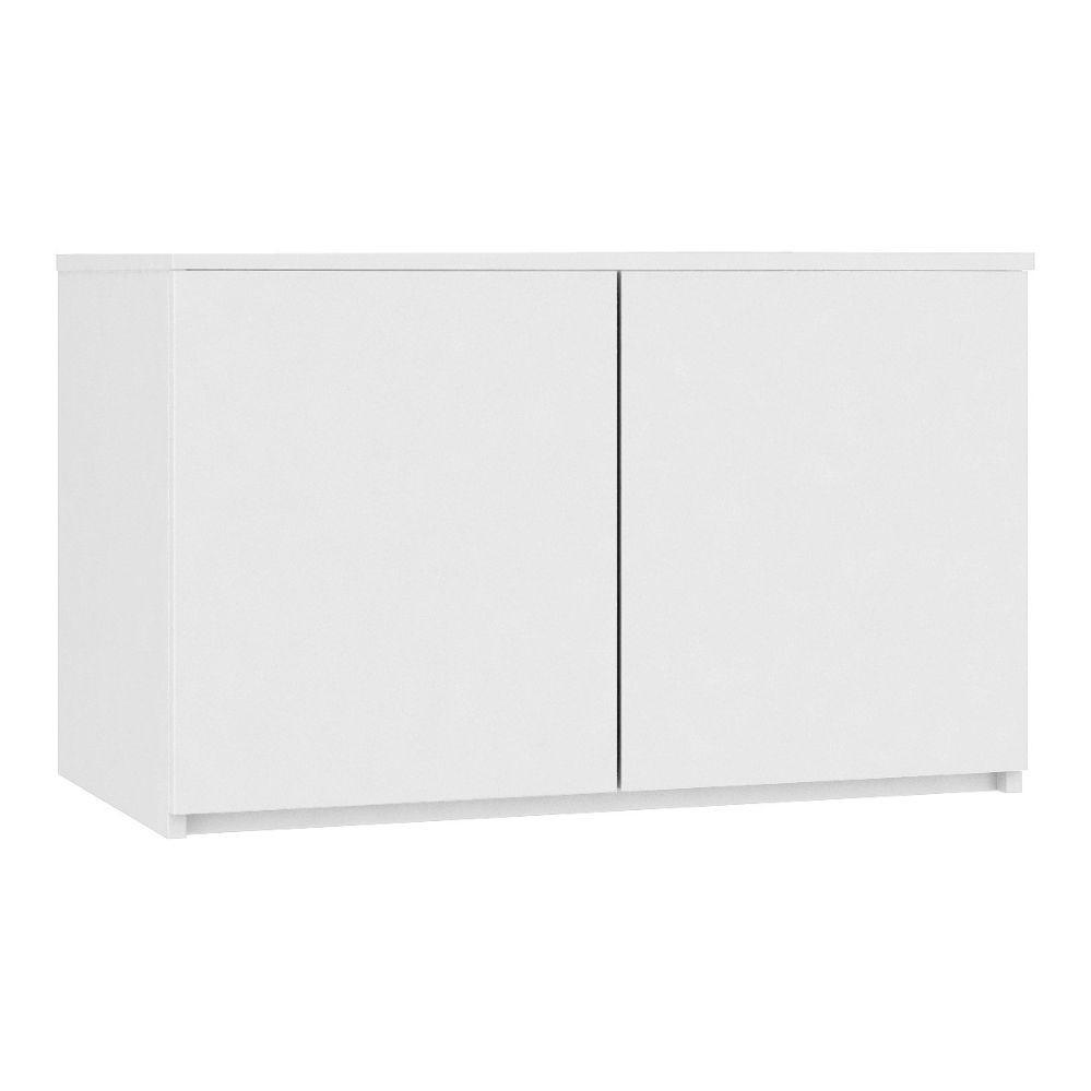Akord Kleiderschrank Weiß 90x55x51 cm