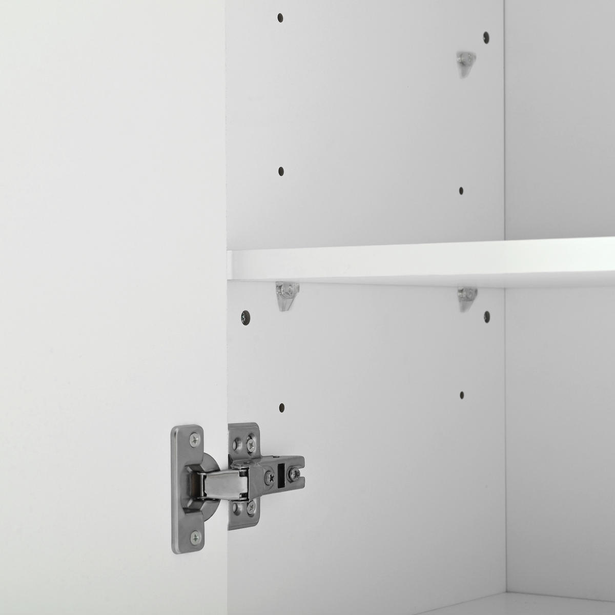 SCHUHSCHRANK 2-in-1 mit Sitzbank Weiß 130x35x110cm - Weiß, Holzwerkstoff (35/110/130cm) - FLIEKS