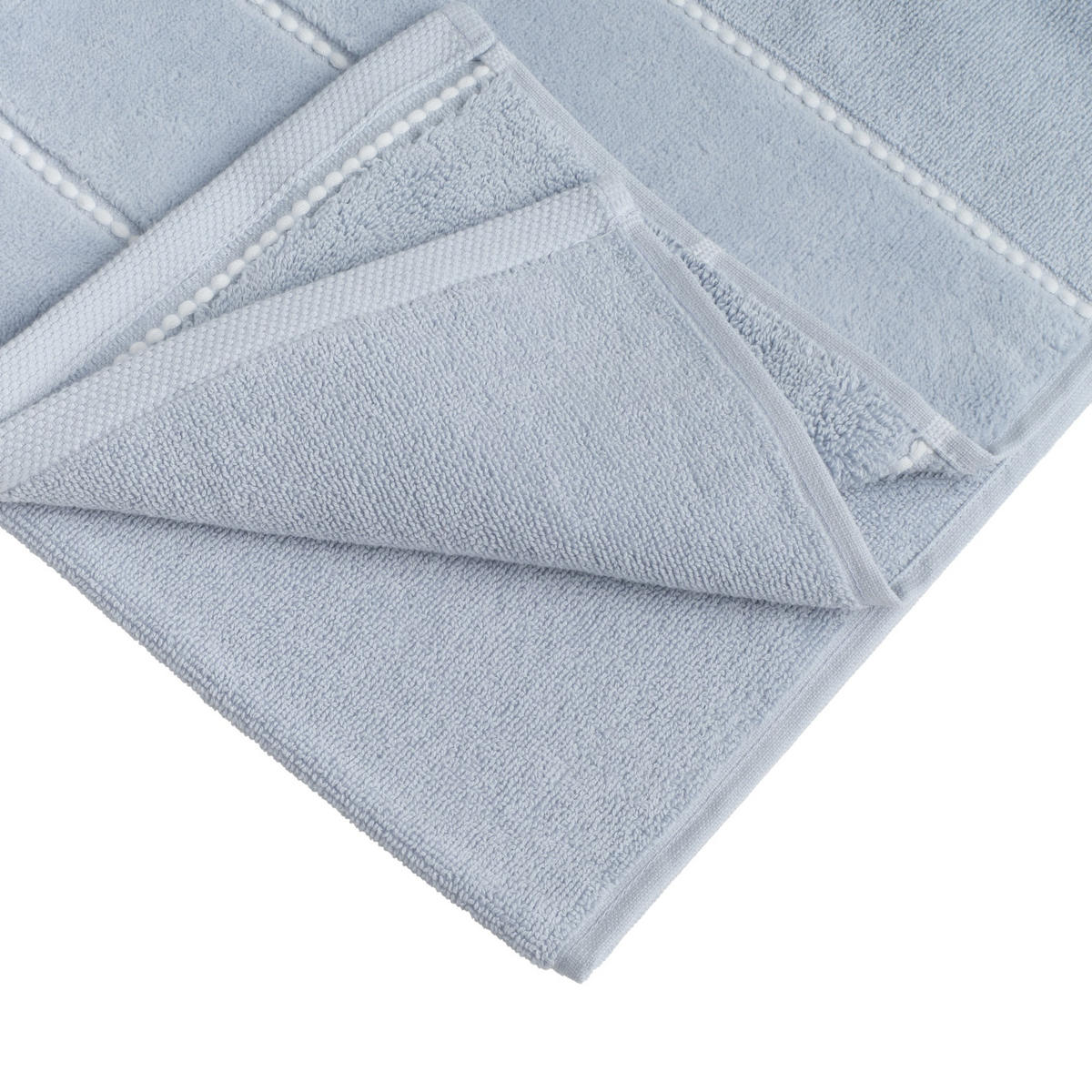 BADETUCH Velly - Hellblau, Textil (90/140cm) - home&you