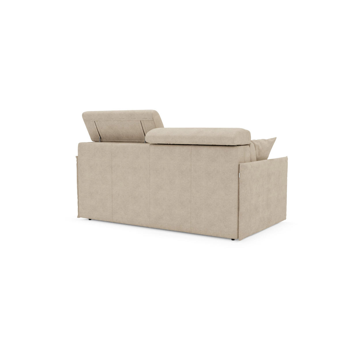 LINEARSOFA Miryam - Beige, Metall (189/83/98cm) - Divani.store
