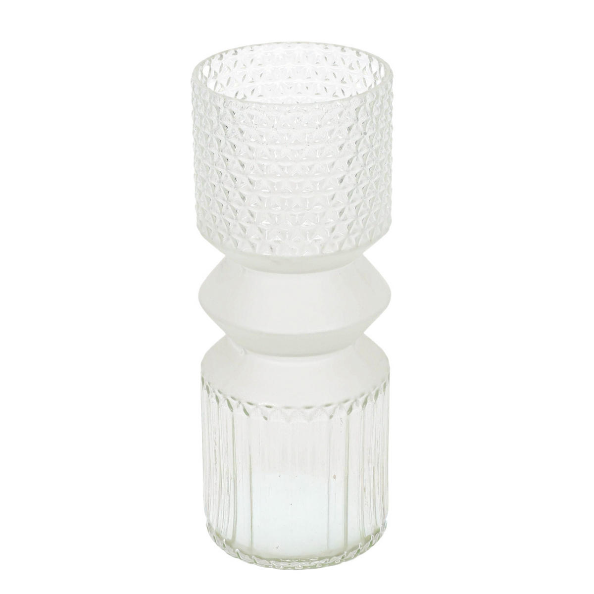 BLUMENVASE aus Glas 11/11/30 cm - Transparent, Glas (11/30cm) - Home Styling Collection