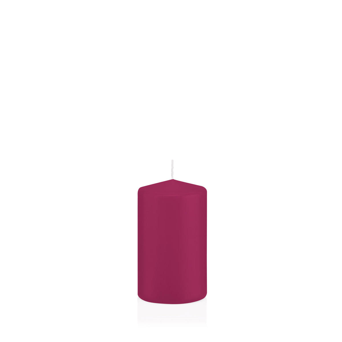 STUMPENKERZEN Cardinal Ø 58 x 100 mm, 16 Stück - Lila, Paraffin (6/10cm) - Wiedemann Kerzen