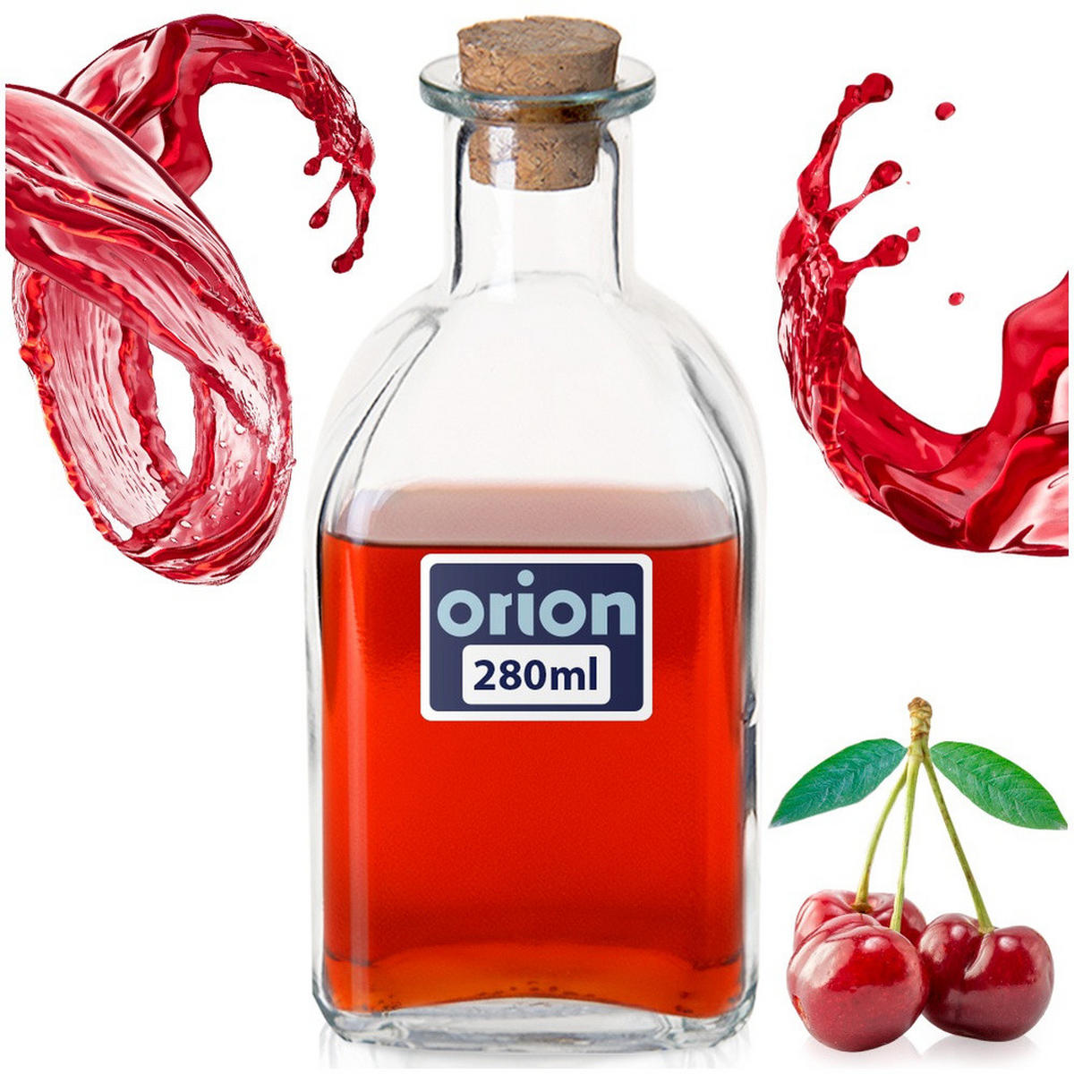 VORRATSFLASCHE Bügelverschluss 1 l Transparent - Transparent, Glas (8/31.5/8cm) - Orion 
