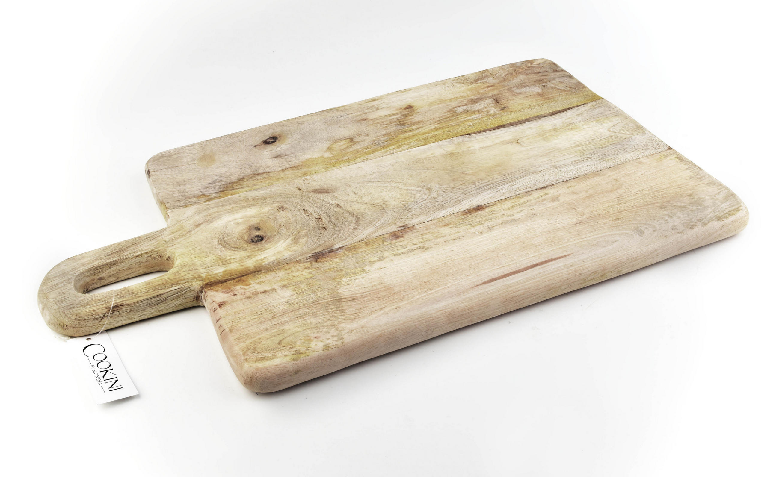SCHNEIDEBRETT Logan Beige 50/31/2.5 cm Holz - Beige, Holz (31/50cm) - Mondex