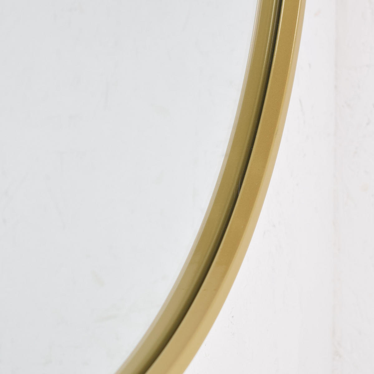 WANDSPIEGEL Boston Gold - Goldfarben, Metall (50/80/4cm) - Fragix