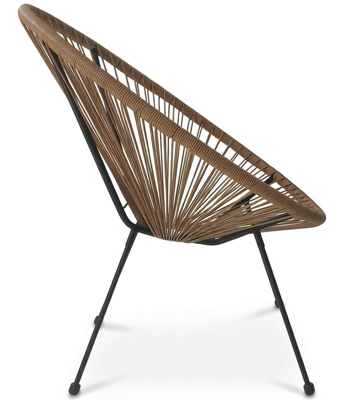 GARTENSTUHL - Braun, Metall (75/84/71cm) - A2A Home