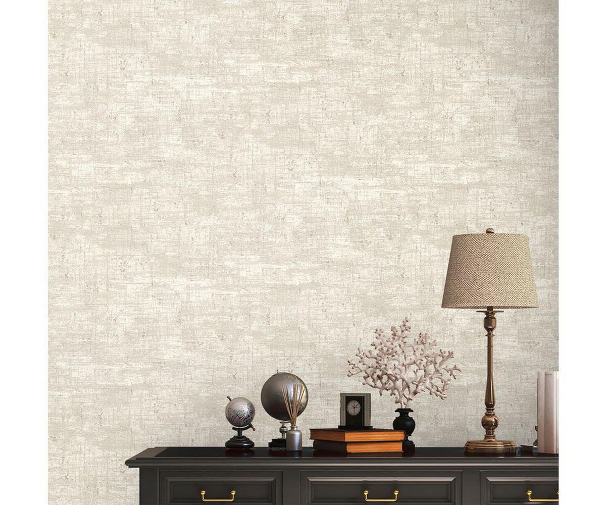 VLIESTAPETE Beige 53/1005 cm - Beige, Textil (53/1cm) - KUNSTLOFT