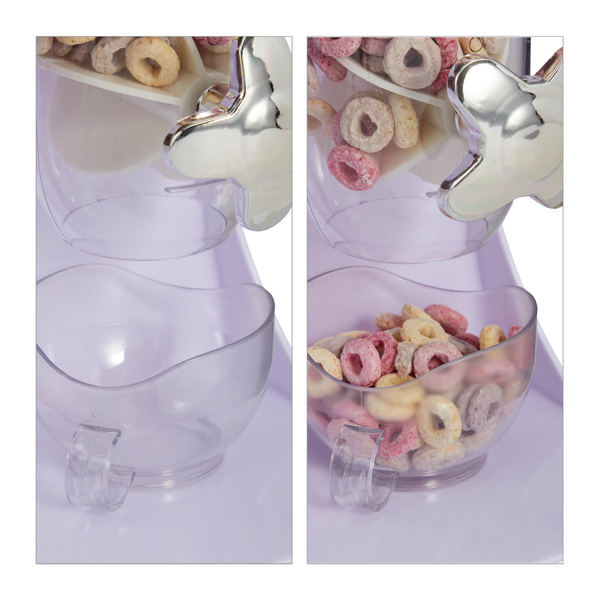 DÁVKOVAČ müsli - viacfarebná, plast (28/41/14cm) - Relaxdays