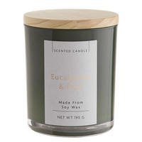 DUFTKERZE Scented Candle - Grün, Paraffin (9cm) - BUTLERS