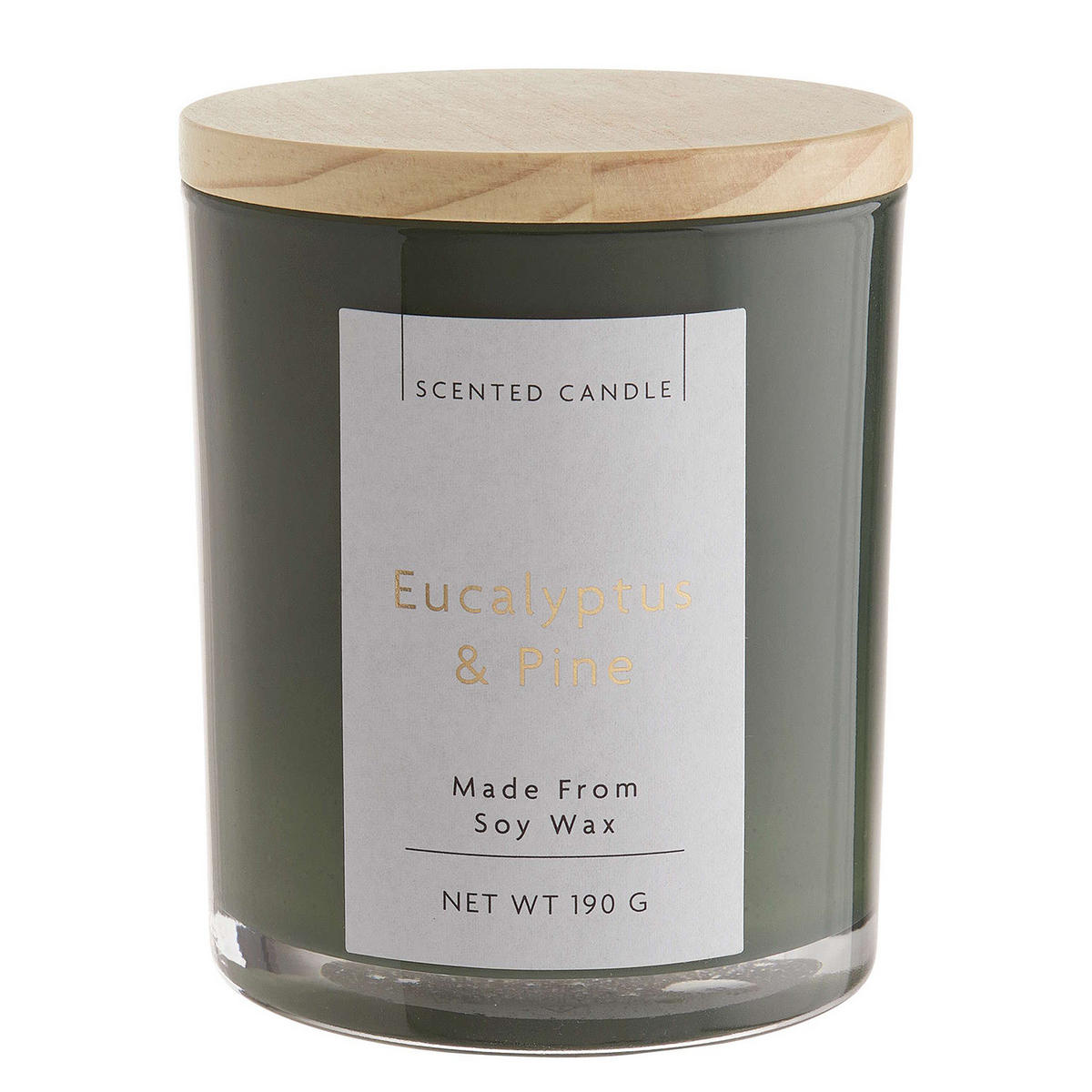 DUFTKERZE Scented Candle - Grün, Paraffin (9cm) - BUTLERS