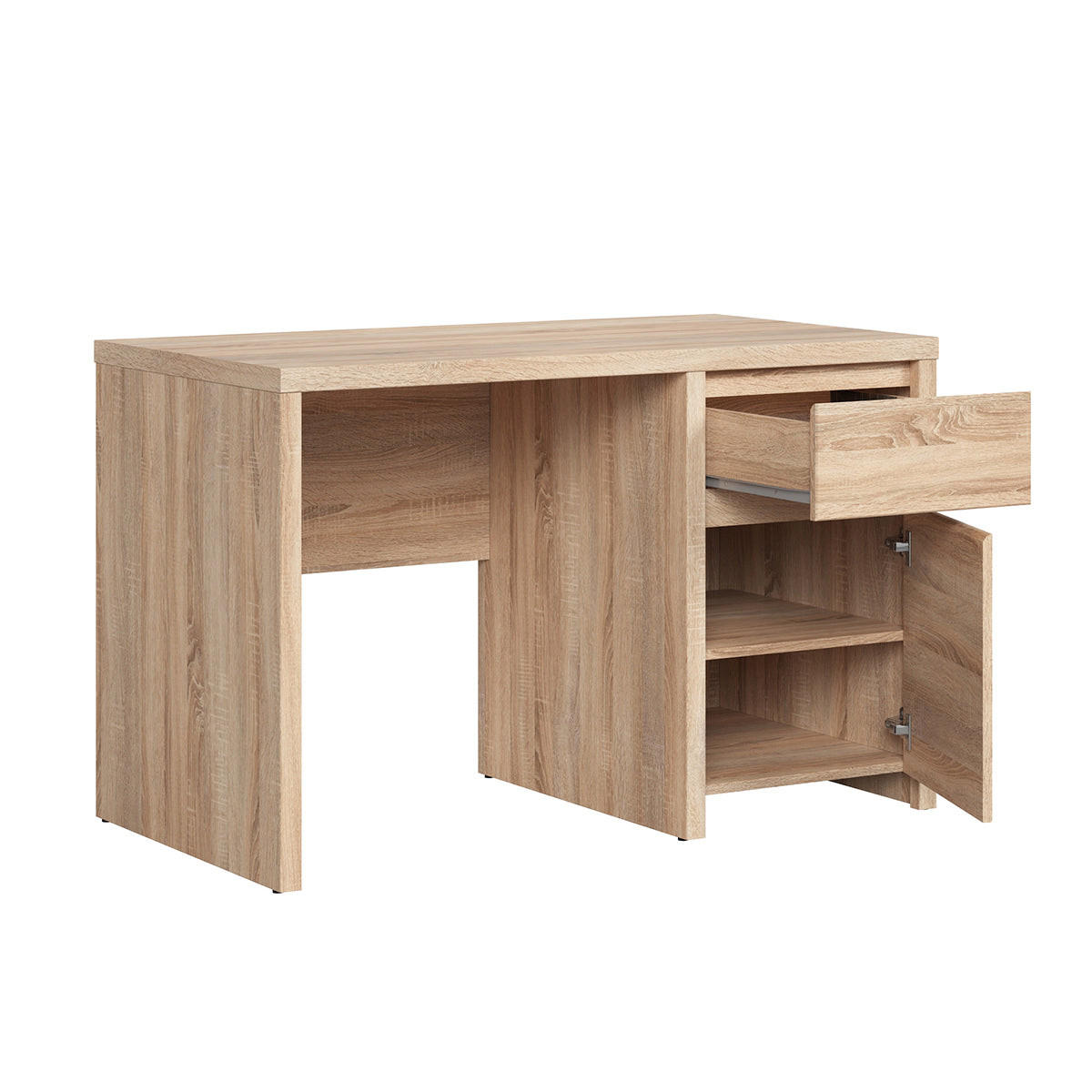 PISALNA MIZA Soren Les - rjava, leseni material (65/120/77cm) - Petits-meubles