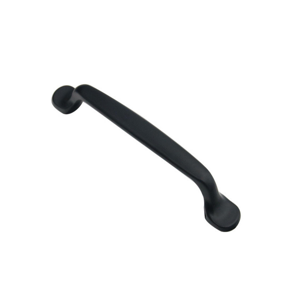 MÖBELGRIFF Schwarz 12er-Set 96 mm - Schwarz, Metall (1.9/2/11cm)