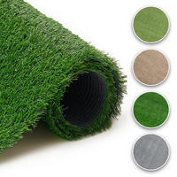 KUNSTRASEN Canyoo 30 mm – Rasenteppich für Garten & Terrasse, UV-beständig 200/200 cm - Grün, Textil (200/200cm) - Tapiso