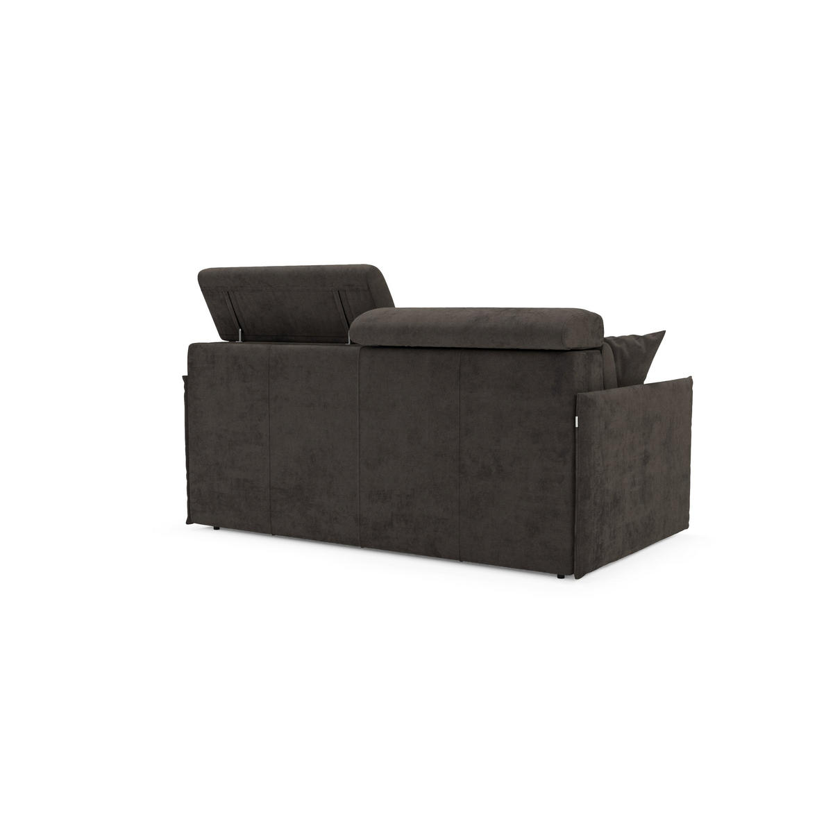 LINEARSOFA Miryam - Schwarz, Metall (149/83/98cm) - Divani.store