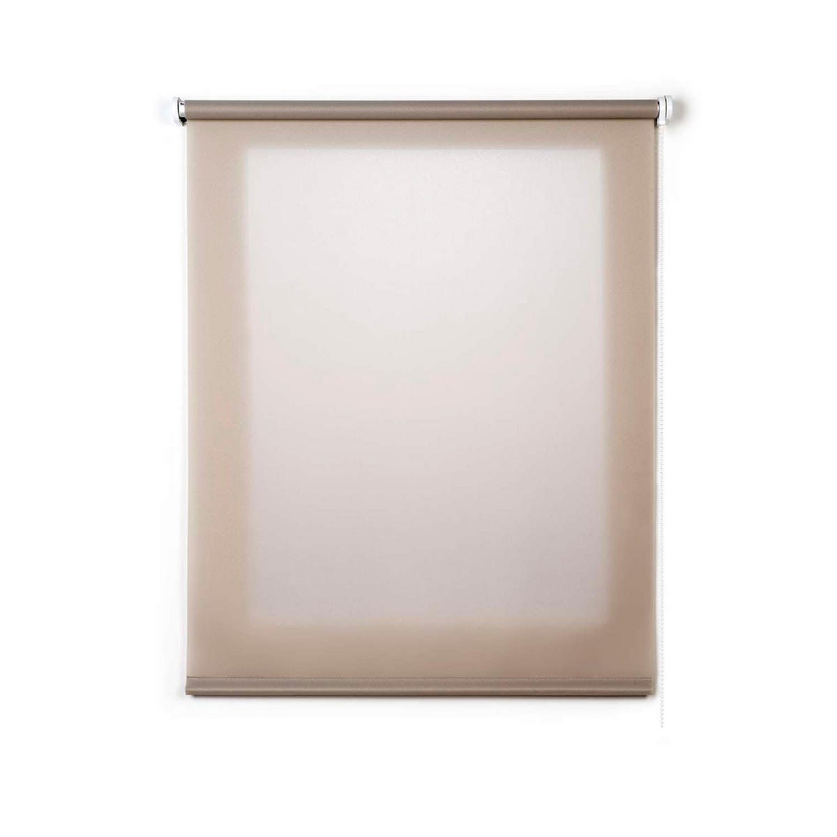ROLLO Steingrau, 45 cm x 180 cm - Graubraun, Kunststoff (45/180cm) - STORESDECO