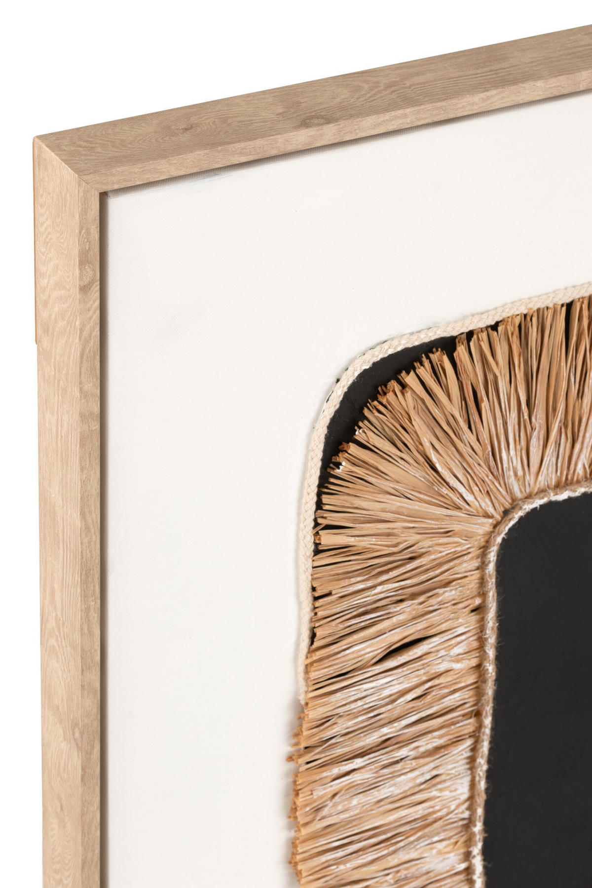 WANDBILD HUT - Multicolor, Holz (4.3/123cm) - J-Line