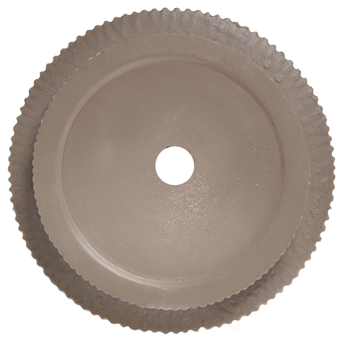 BLUMENTOPF Beige Daria - Beige, Naturmaterialen (30cm) - Beliani