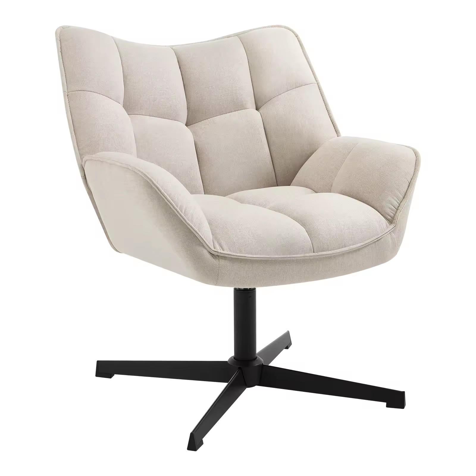 ComfortXL Drehstuhl Beige 68x80.5x67 cm